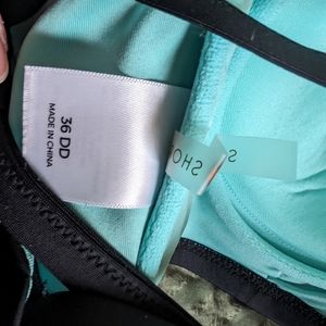 Black Festive Bikini Top